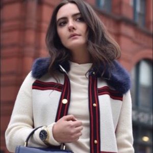 Tory Burch, Windsor Cardigan.